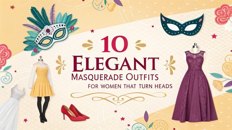 10 Elegant Masquerade Outfits for Women That Turn Heads